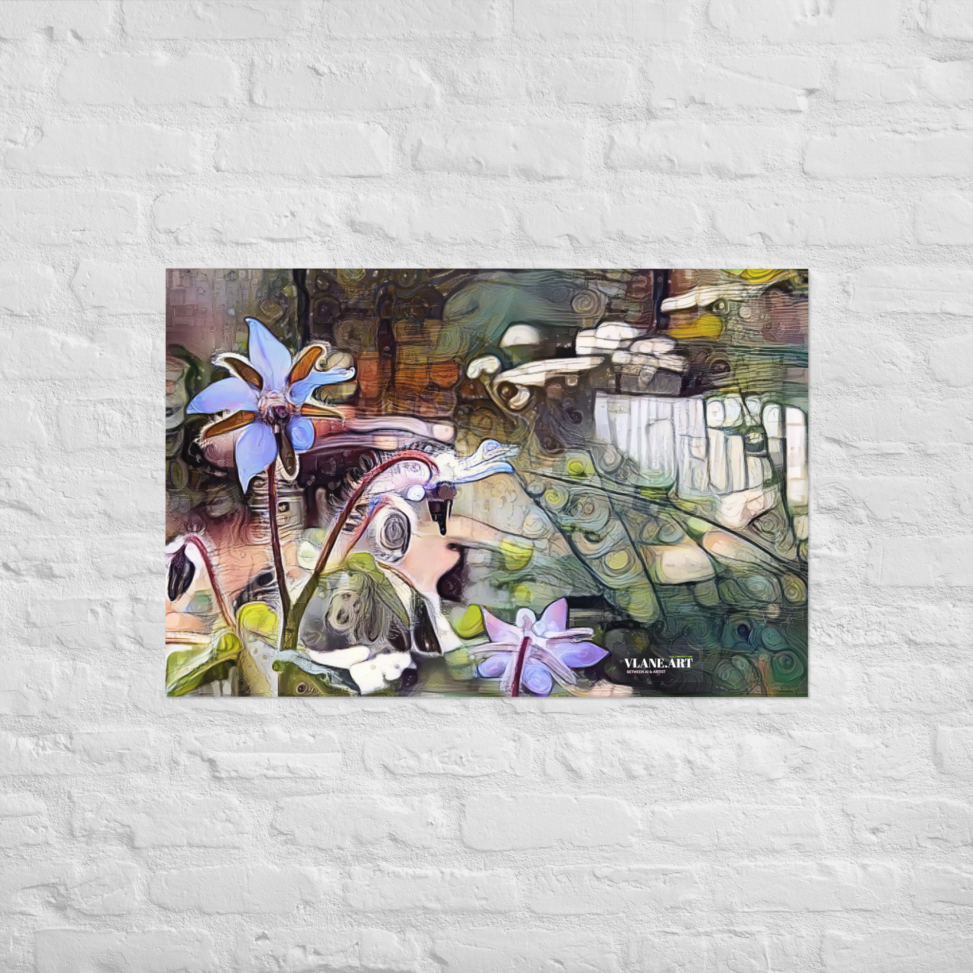 Poster: Borage in the Garden